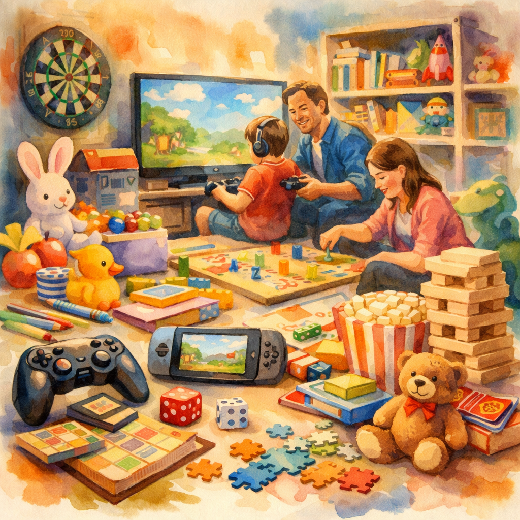 Jeux et Divertissements pour enfants et adultes