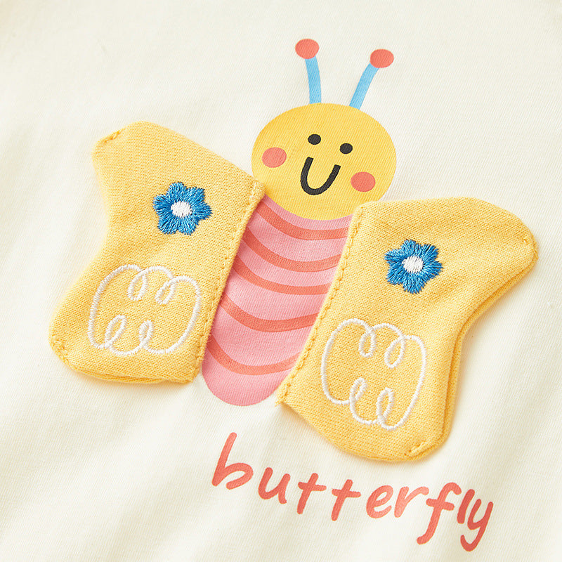 Cute Baby Romper Summer New Style Fashion Infant Bodysuit Thin Cotton Onesie for Newborn Girls