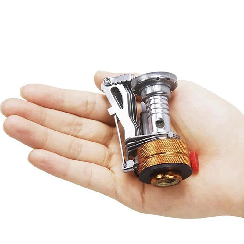NNEOBA Portable Camping Accessories Gas Cooker