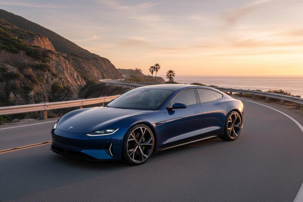 Belle voiture électrique